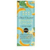 1 packet Black Chocolate Double Dark Banana Cream 400X Bronzing Brulee .75oz