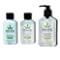 Hempz Sanitizer Grapefruit & Peach 8.5oz & 2.25oz & Hempz Triple Moiturizer 2.25oz 3 Pack Bundle