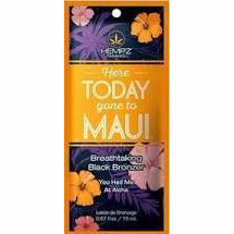 1 packet Hempz Here Today Gone to Maui Cosmetic & Black DHA Bronzers .57oz