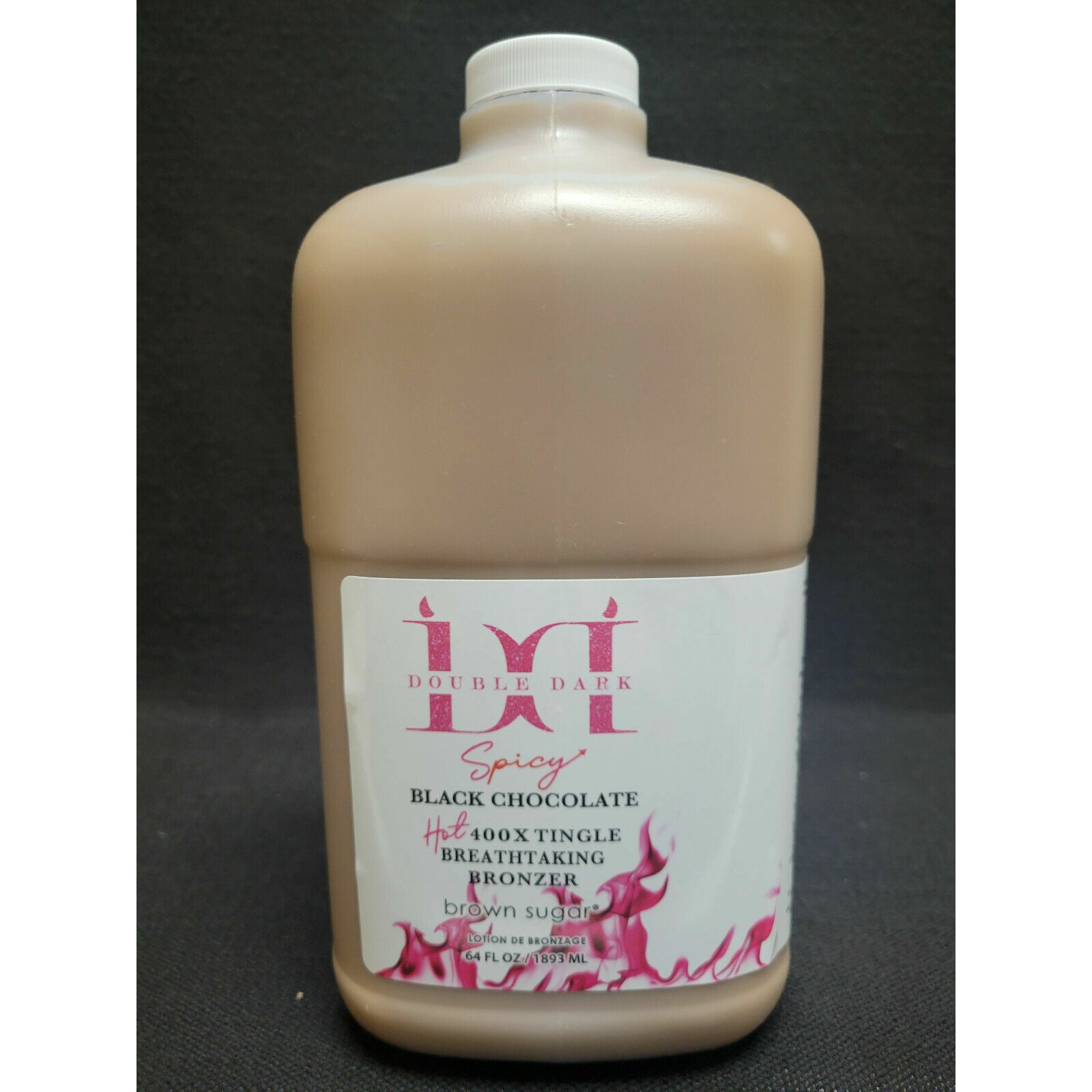 Brown Sugar Double Dark Spicy Black Chocolate 400X Hot Tingle
