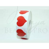 Triple Heart Tanning Stickers 1000 ct Roll