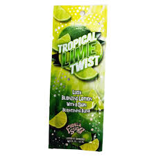 1 packet Tropical Lime Twist Lush Natural Streak Free Bronzers  .75oz