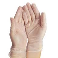 5 pair Powder Free Vinyl Gloves Ambidextrious